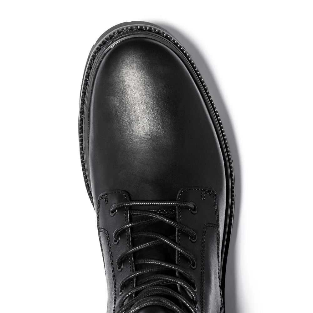 Botas de Nieve Timberland Hombre Port Union Waterproof Plain-Toe Negras - Chile RGY-649320